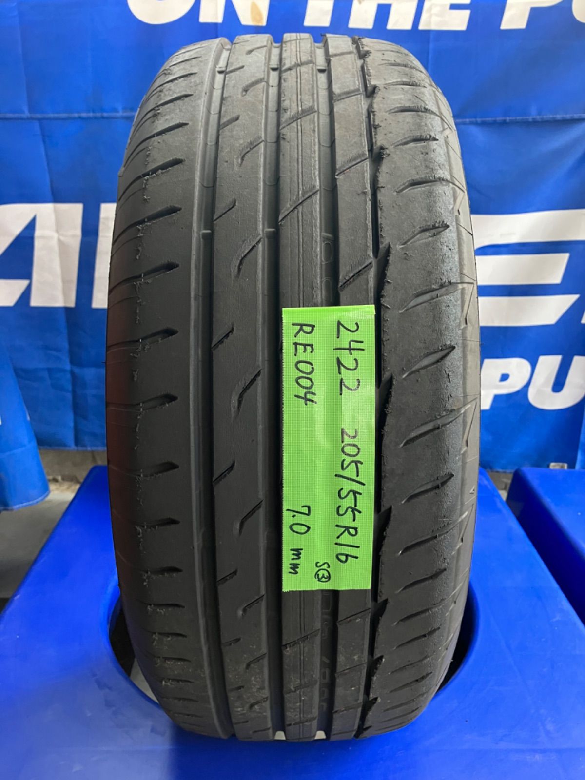 送料込み］205/55R16 BRIDGESTONE POTENZA Adrenalin RE004