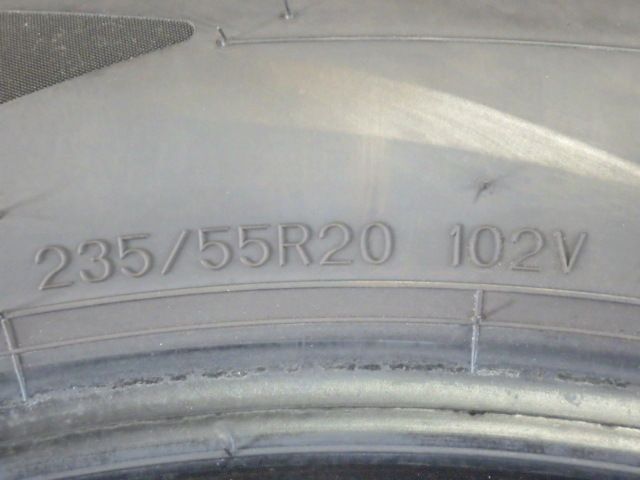 ◆235 55R20◆2本