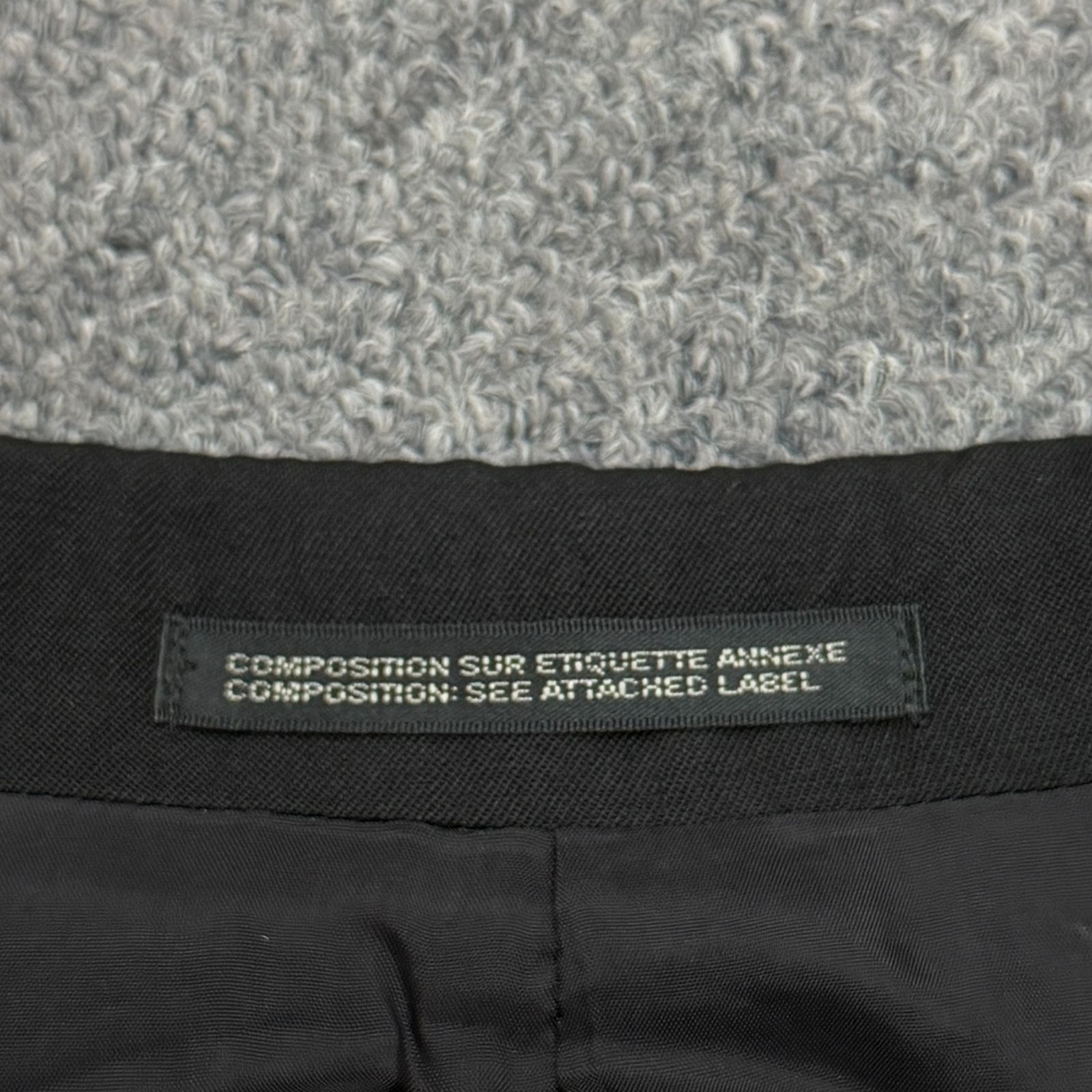 参考上代858000円 未使用品 Yohji Yamamoto POUR HOMME 24AW 英字