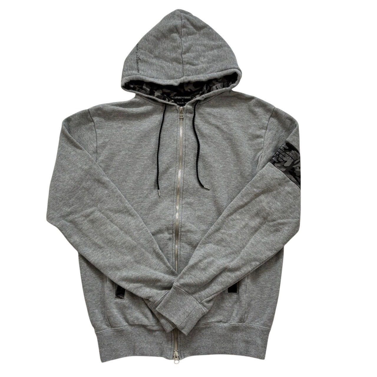 EMPORIO ARMANI アルマーニ アパレル パーカー グレー 迷彩 makidai 