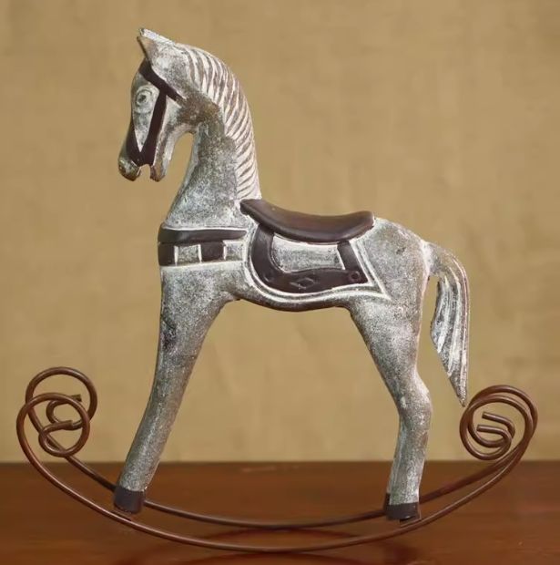 珍品‼︎美品オシャレなアイアンアンティークインテリア】馬