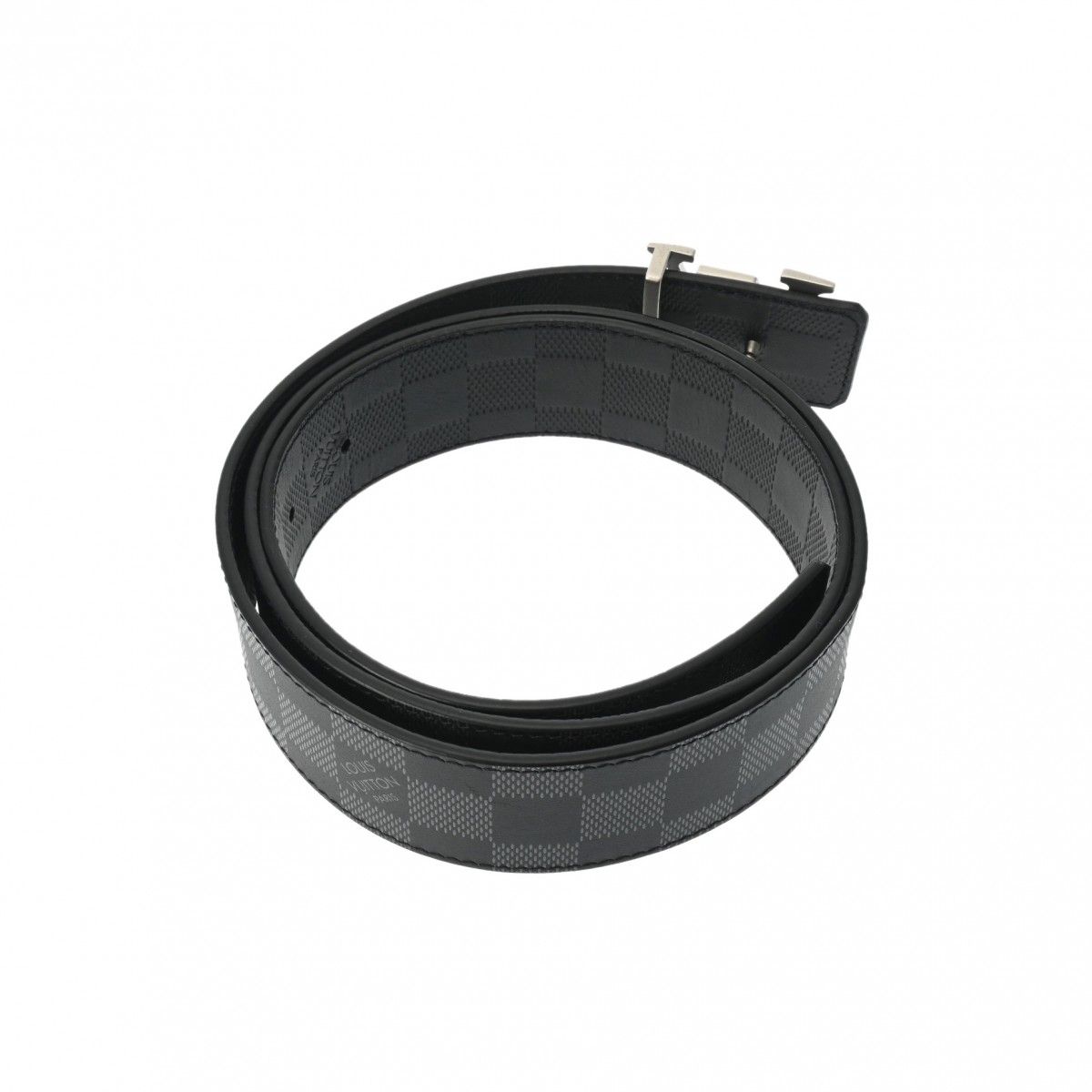 ルイヴィトン ダミエアンフィニ サンチュール イニシャル リバーシブル