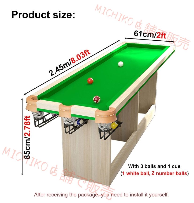 小型ビリヤードテーブル 屋内プールトレーニングテーブル 大人用ミニビリヤード台 リビングルーム リクルーム オフィスガレージ用 WWW_STEELWINDOWSANDDOORS_COM
