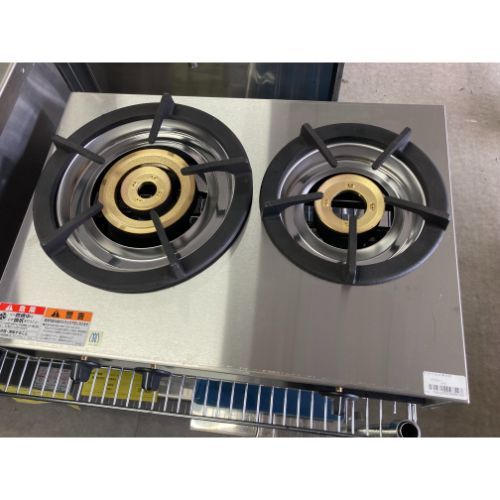 マルゼン 卓上 2口 ガステーブル 親子コンロ M-212C LPガス プロパン