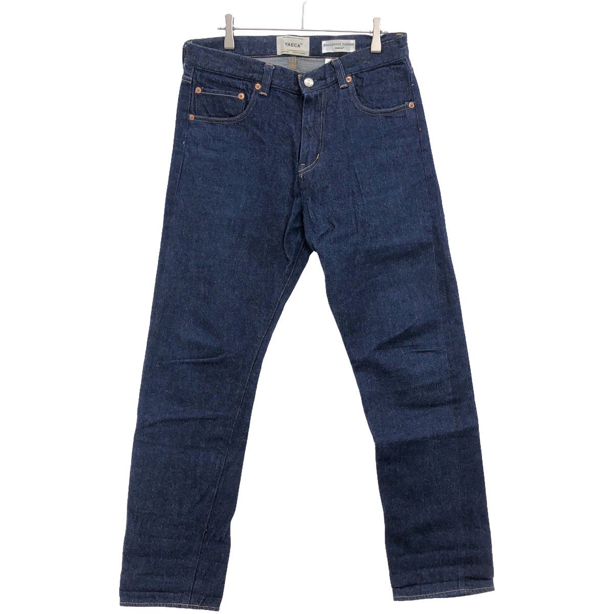 YAECA ヤエカ STANDARD SLIM DENIM スタンダードスリムデニムパンツ 12-13WW インディゴブルー 32