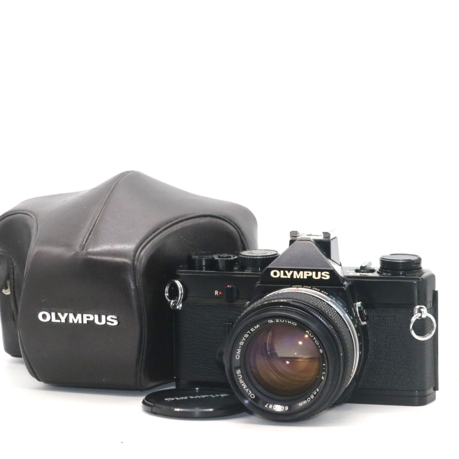 美品 OLYMPUS OM-1 ブラック OM-SYSTEM G.ZUIKO AUTO-S 50mm f1.4 一眼