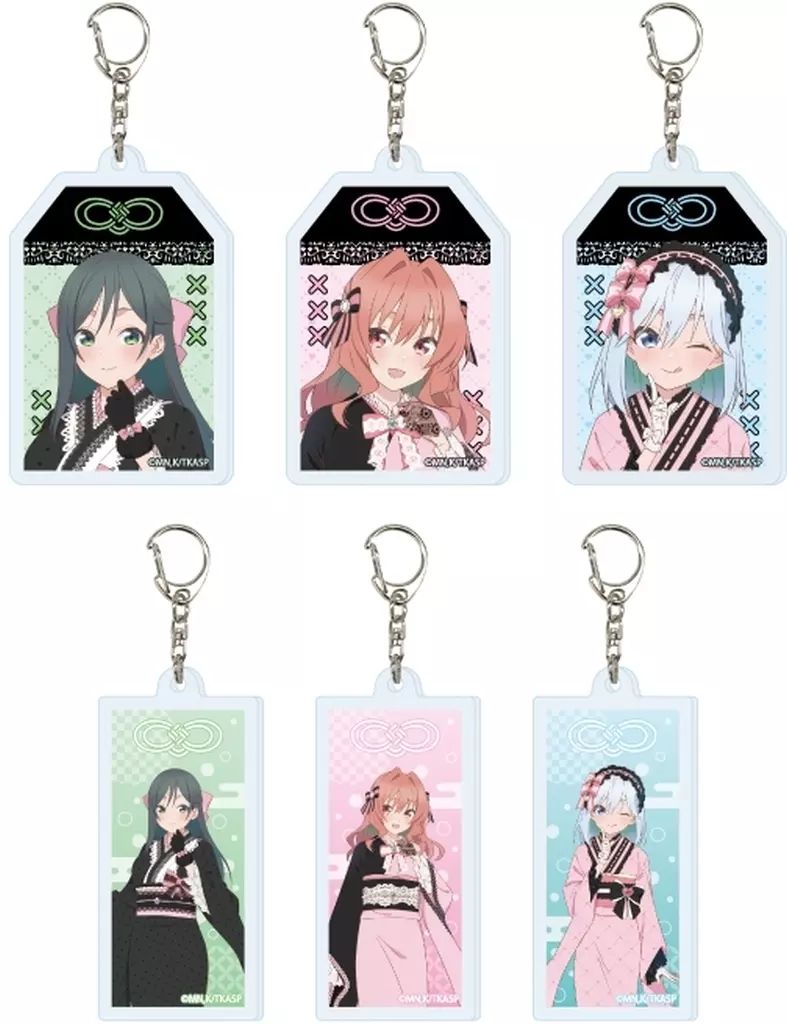 5点　甘神さんちの縁結び　クリアファイル　缶バッジ　アクリルキーホルダー 新品】キーホルダー 【BOX】甘神さんちの縁結び アクリル