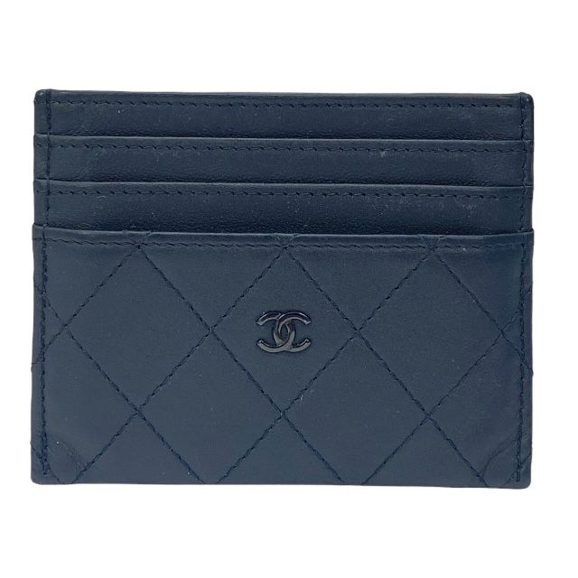 シャネル SO BLACK ココマーク カードケース パスケース 定期入れ 名刺入れ ロゴ ソーブラック レザー CHANEL レディース 感 上品デザイン 人気モデル