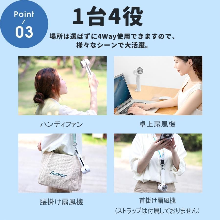 ハンディファン 携帯扇風機 手持ち扇風機 冷却プレート付き USB充電式 3段階風量調節 3000mAh大容量 冷感 充電式扇風機 小型 静音 卓上 熱中症 暑さ対策 WWW_KANDAIZUMI_COM