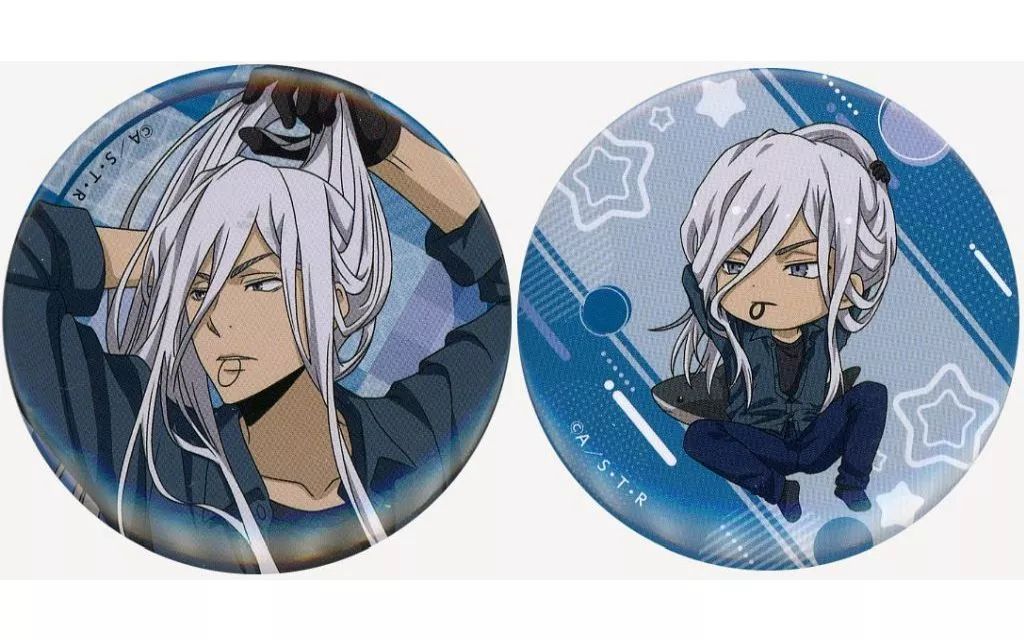 中古】バッジ・ピンズ スペルビ・スクアーロ 缶バッジ2個セット 「ひこ