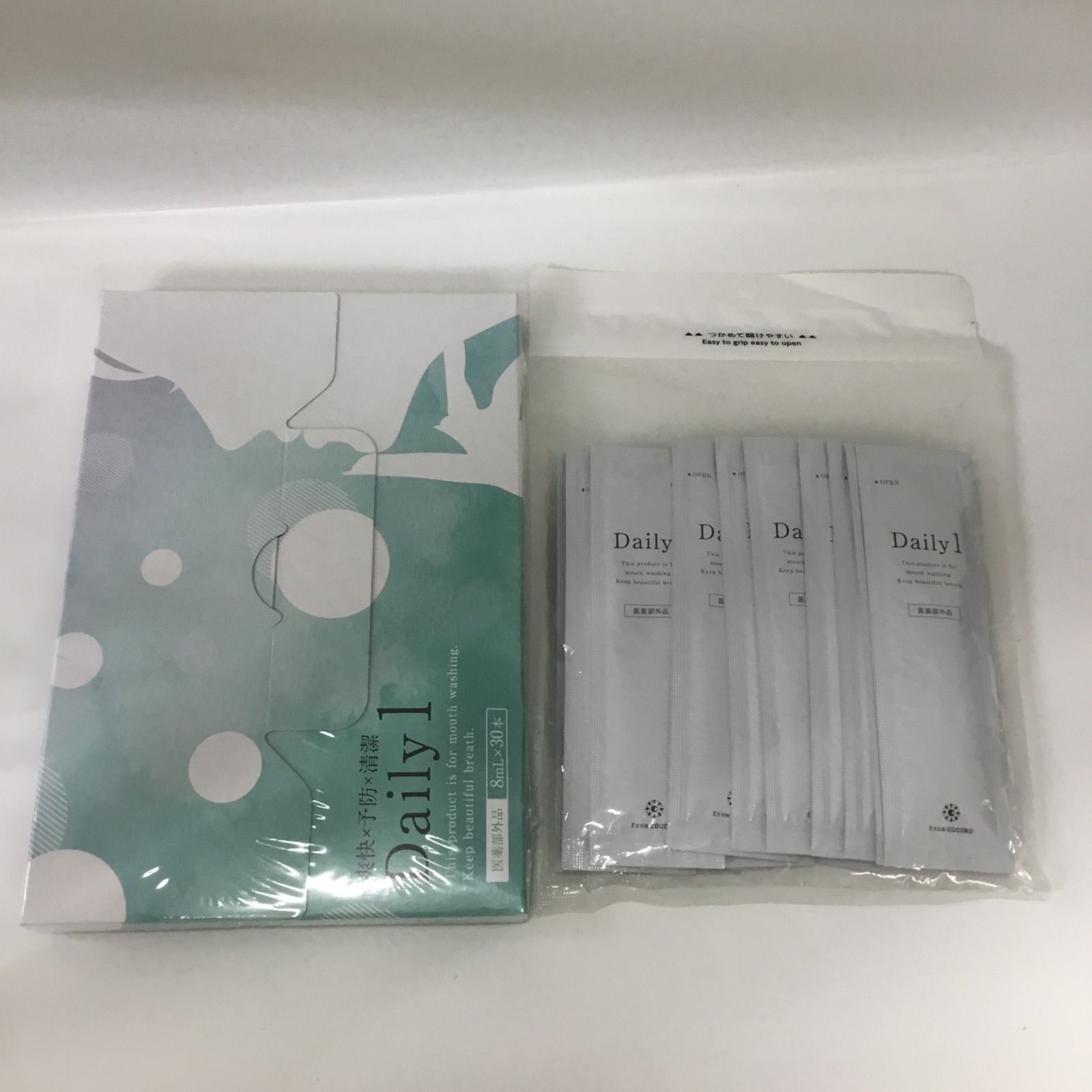 Daily1 （デイリーワン） トゥースウォッシュ 1箱　30本入り