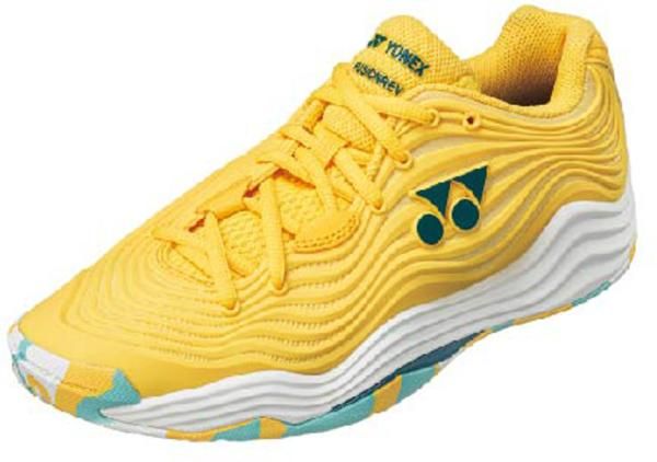 【新品・5営業日で発送】YONEX ヨネックス パワークッションフュージョンレブ5LAC (SHTF5LAC) 色 : ソフトイエロー サイズ : 22.5 