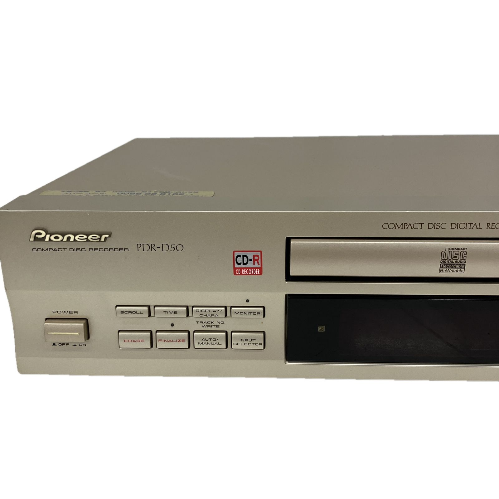 PIONEER PDR-D50 CDレコーダー オーディオ パイオニア 音響機材 S10528759
