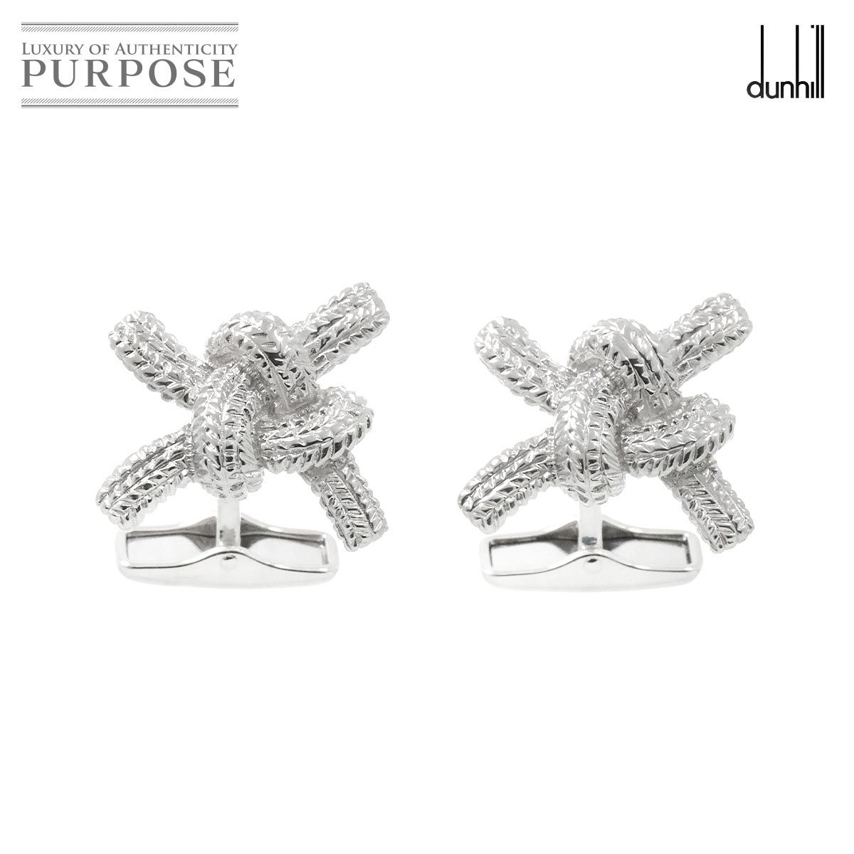 ダンヒル dunhill カフス SV シルバー 925 スティール Cufflinks 90270431
