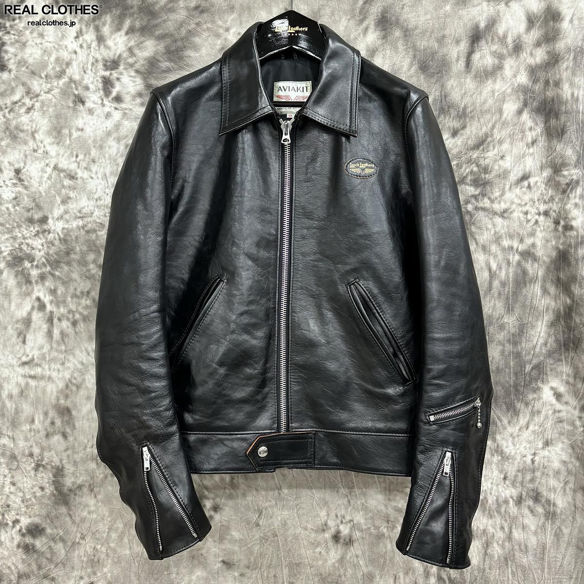 Lewis Leathers/ルイスレザー CORSAIR/コルセア シングル ライダース 