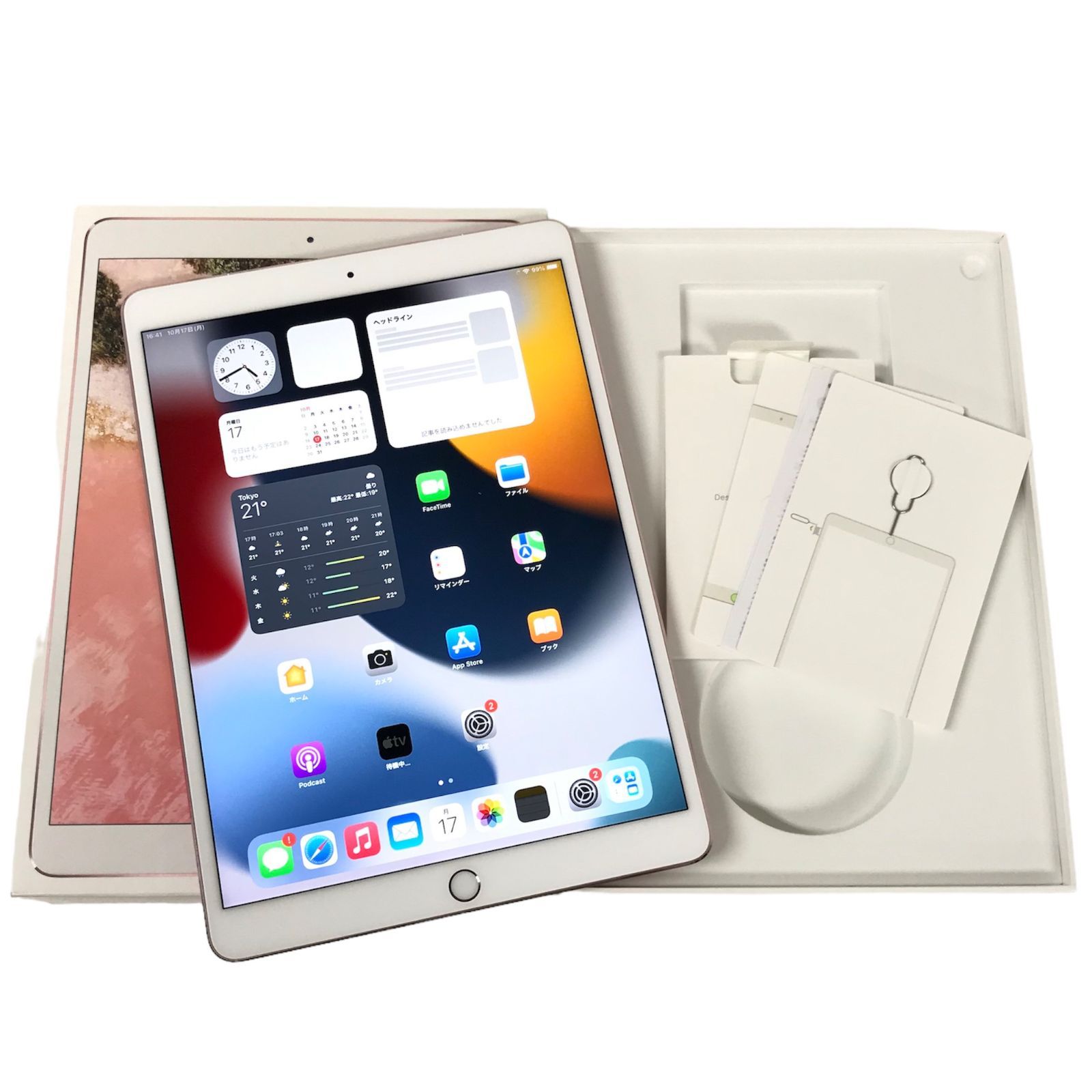 iPad10.5 512 rose gold cellular simロック解除PC/タブレット 