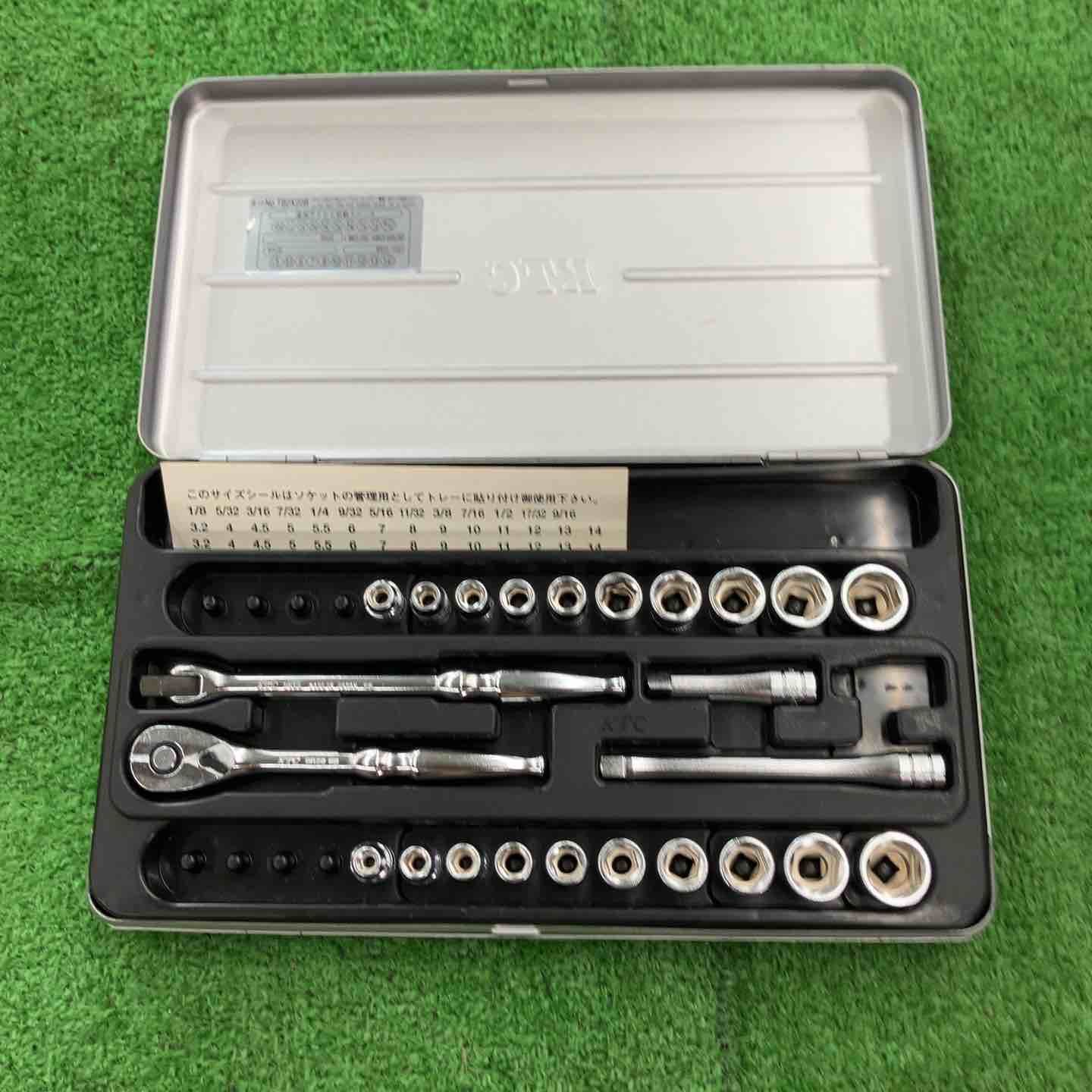 京都機械工具 KTC ソケットレンチセット TB2X20B 差込角 6.3mm 25点 1セット 桶川店