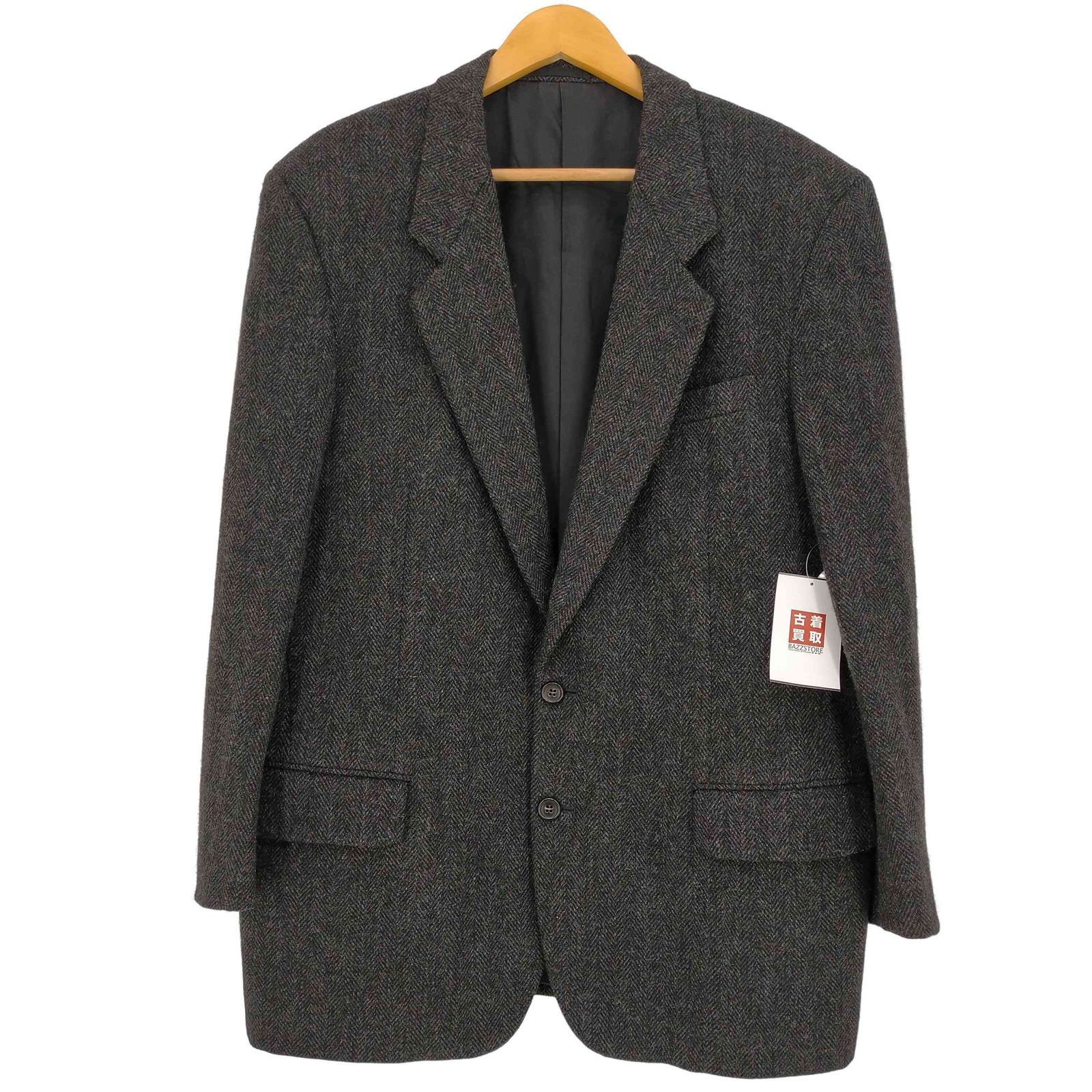 【80's】コムデギャルソンオム DEUX ヘリンボーン テーラードジャケット 80's】コムデギャルソンオム DEUX ヘリンボーン テーラード