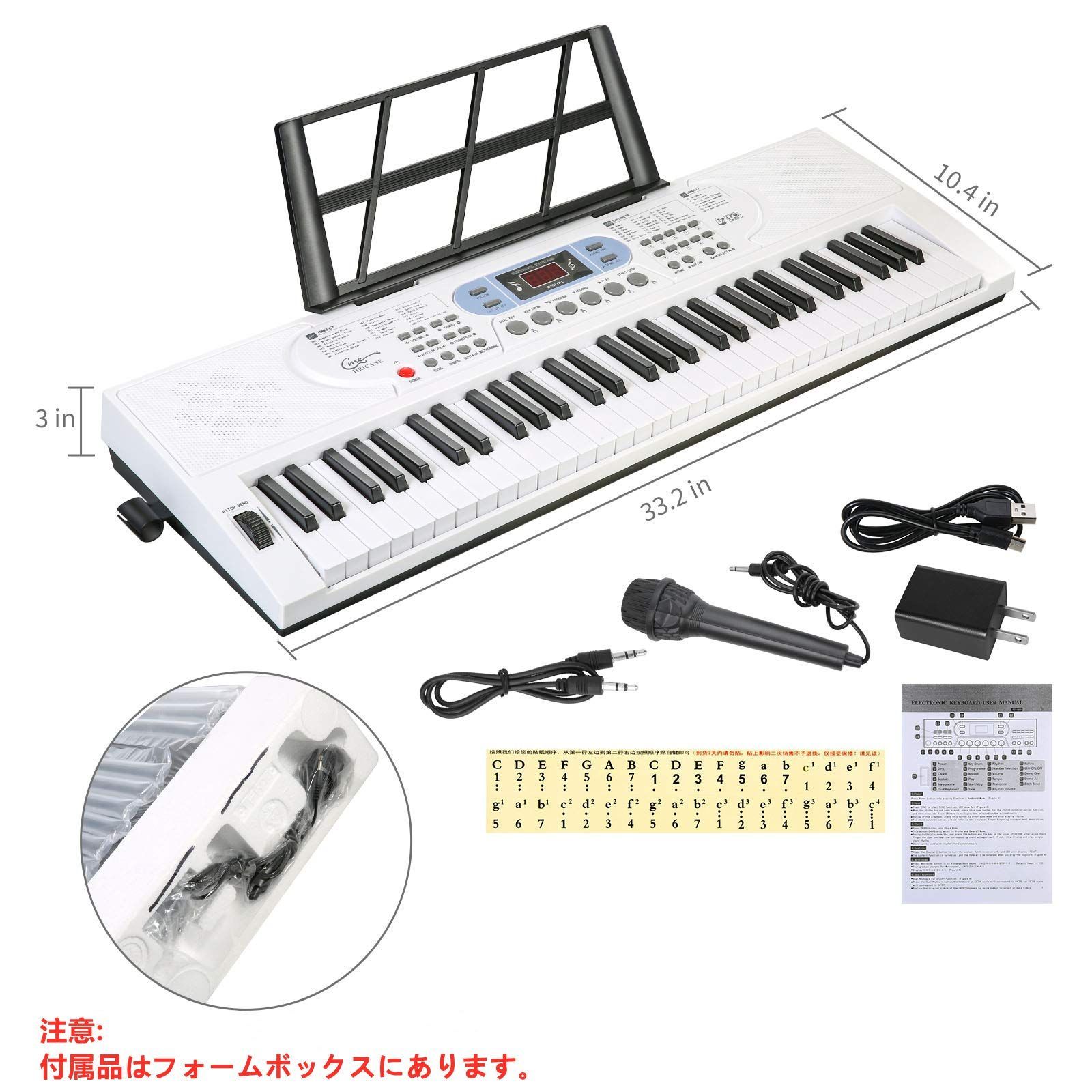CASIO CT-S195 Casiotone 電子キーボード 61鍵 2025年製 カシオ ピアノ
