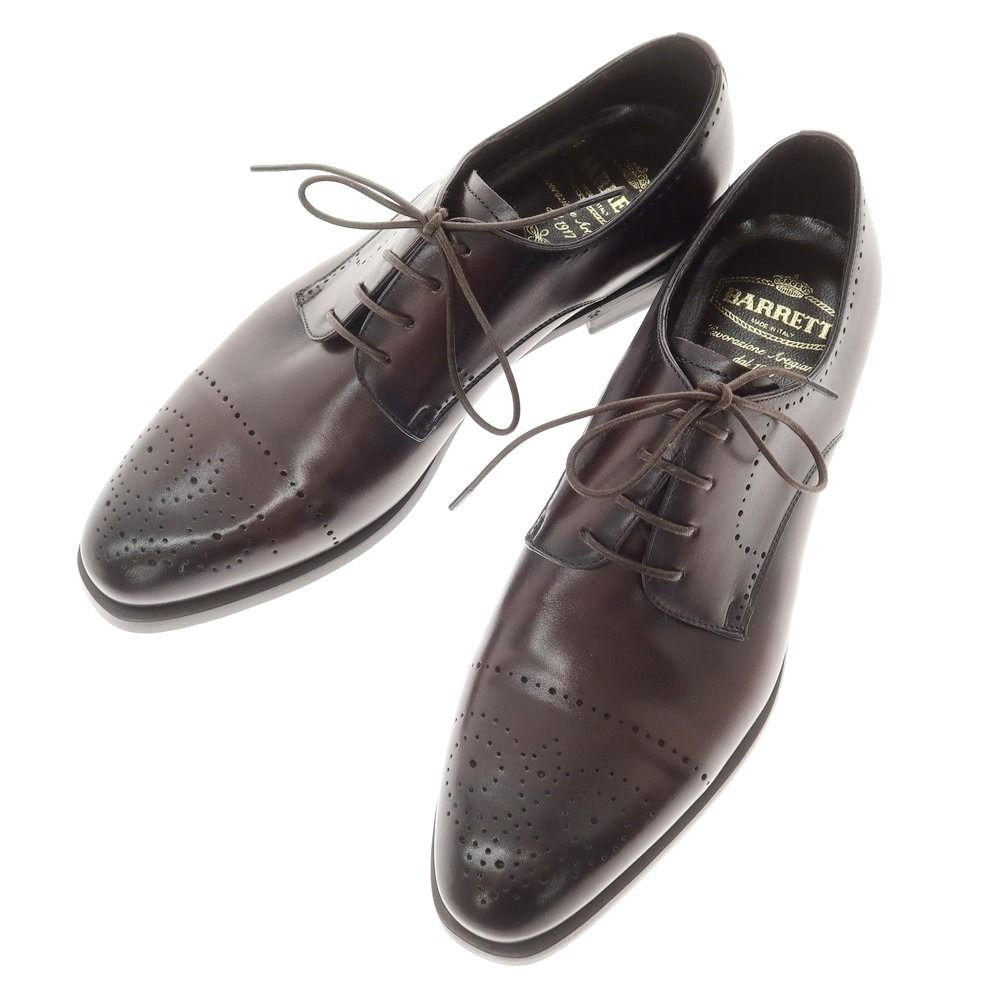 展示品新品！BARRETT バレット　セミブローグ　レザービジネスシューズ 展示品新品！BARRETT バレット セミブローグ レザービジネスシューズ