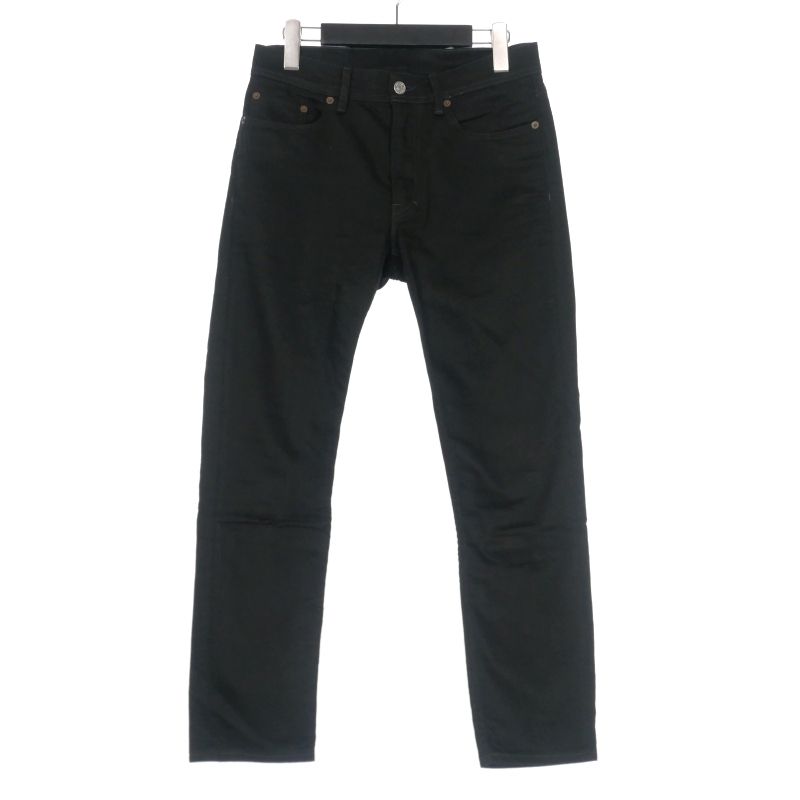 アクネ ストゥディオズ Acne Studios North Stay スリム ジーンズ テーパードデニム EUR 29 30 ブラック 黒
