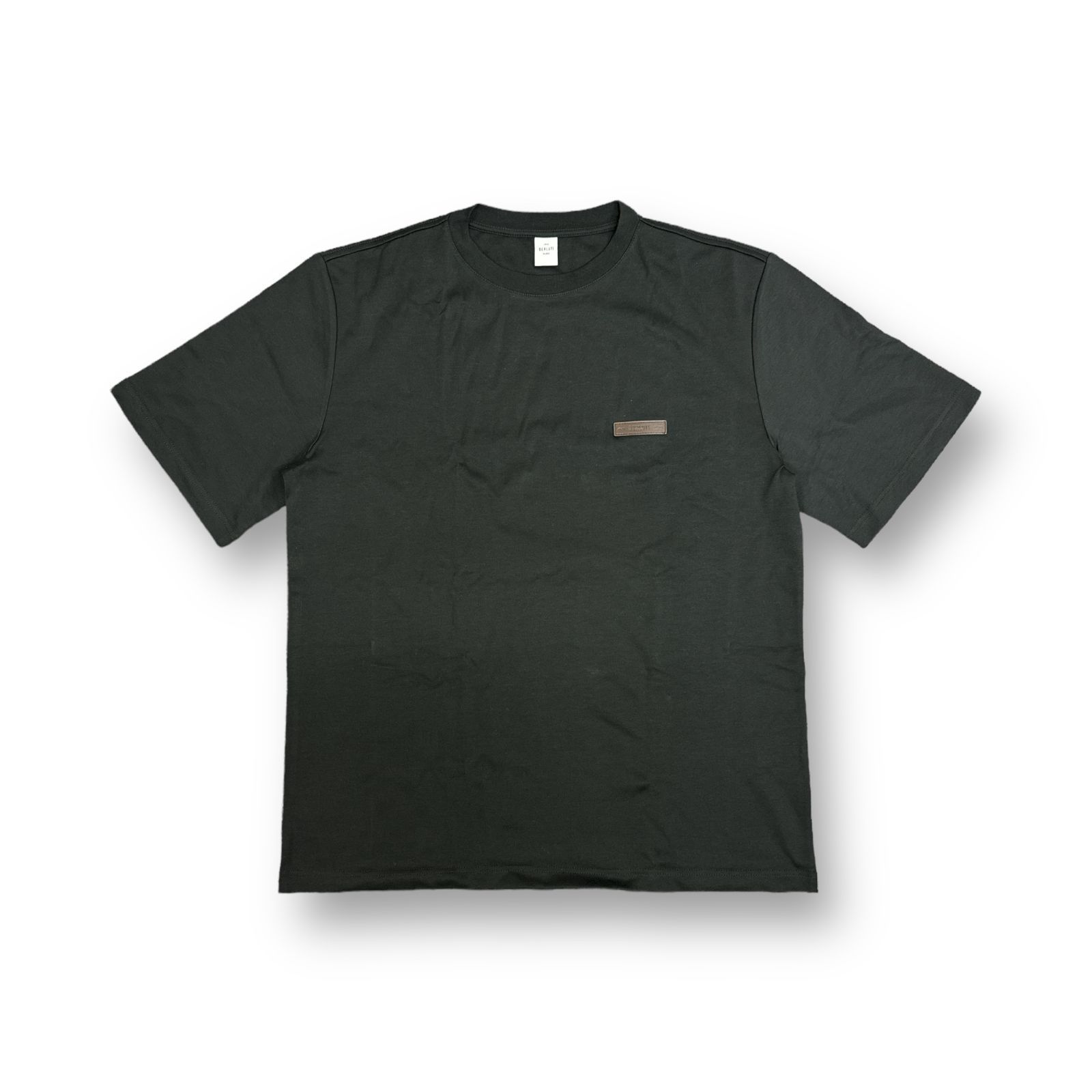 定価97900円 国内正規 新品 Berluti 23AW レザータブ Tシャツ 半袖 