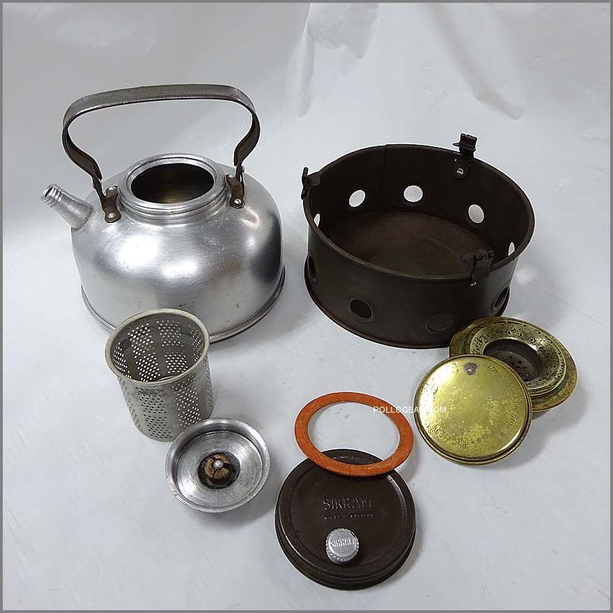ビンテージ SIRRAM ケトル オイルタンク 50's SIRRAM BOILING SETS シラム ピクニックケトル スピリット