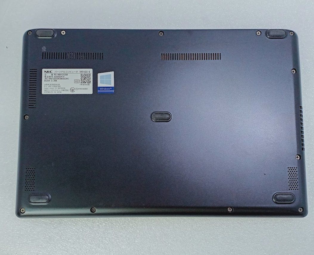 Win11] 10世代i7 高速SSD 12.5型軽量モバイル NEC VersaPro