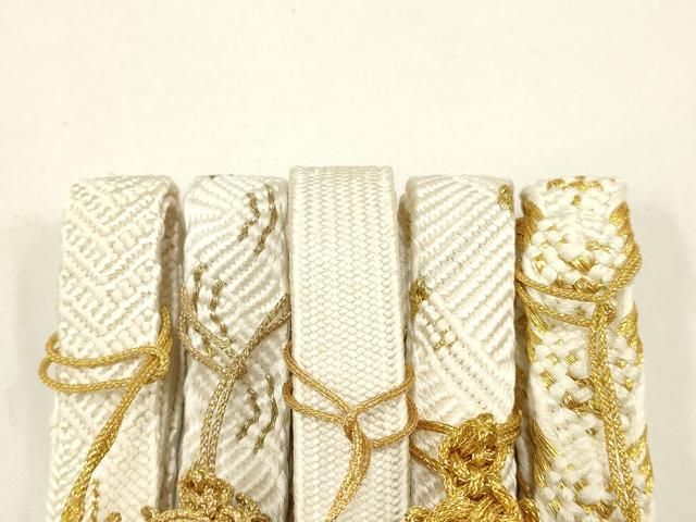 上質な帯締め5本セット