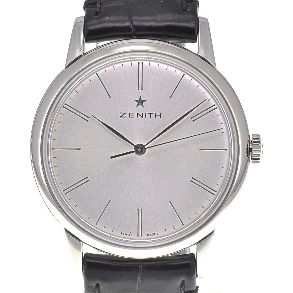 ゼニス ZENITH 03.2290.679|01.C493 エリート クラッシック 自動巻き メンズ 箱 保証書付き M 137754