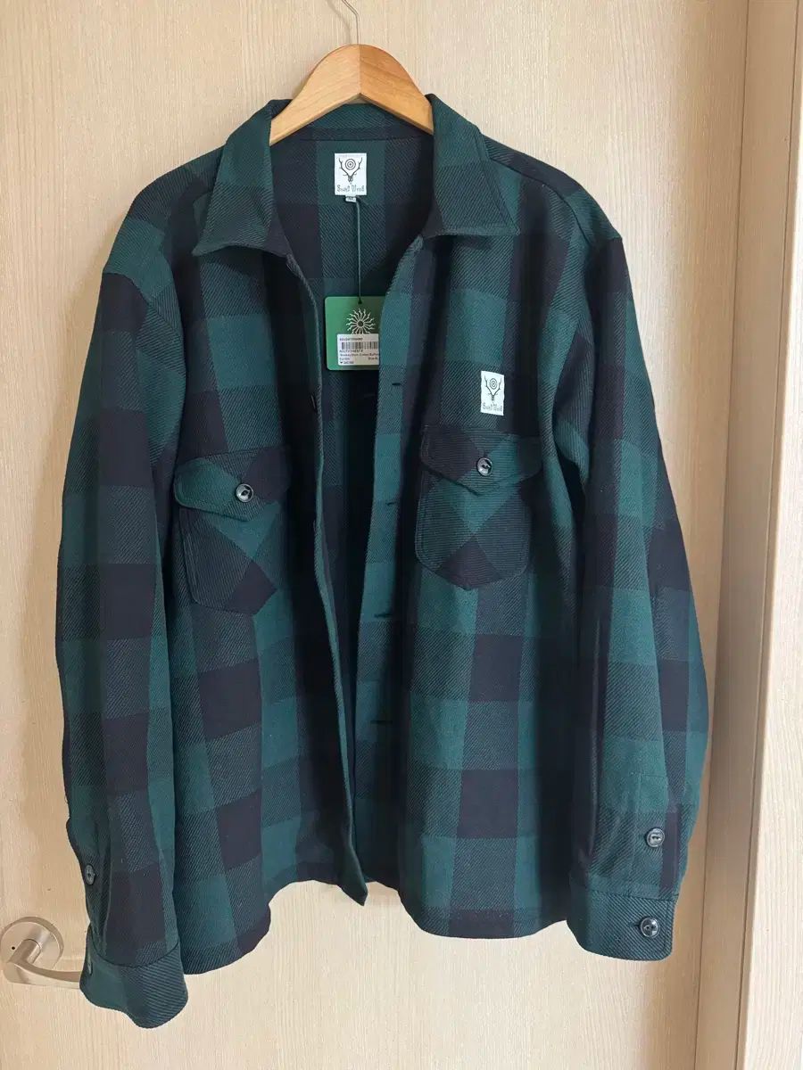 ナム・リー・ソパル ( South2west8 ） スモーキー シャツ チェック柄 XL 新品