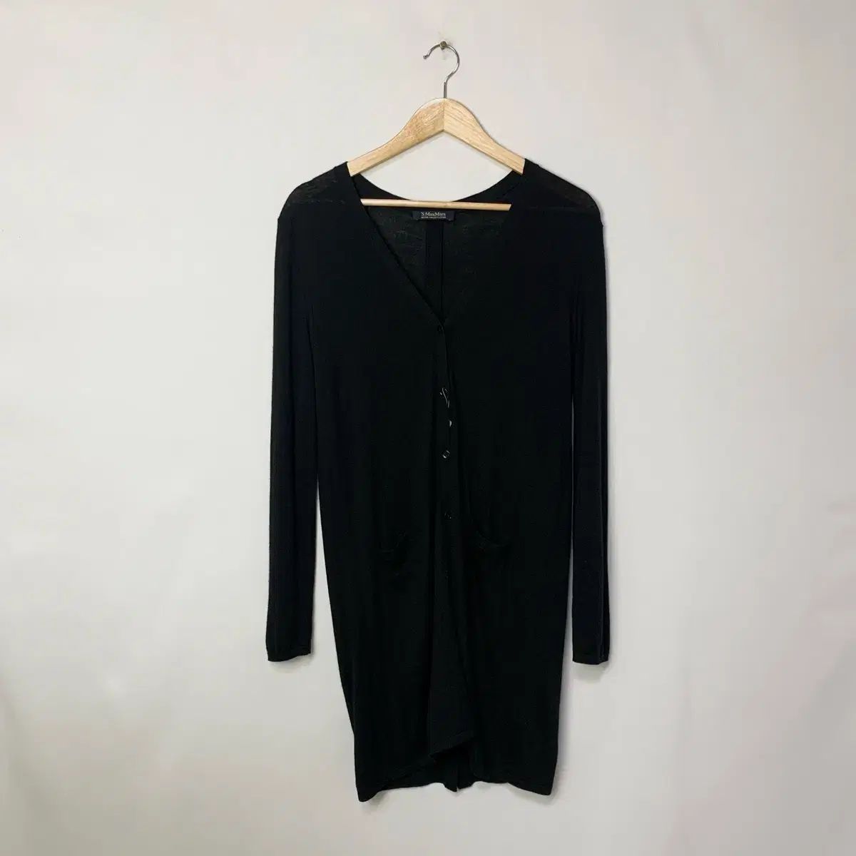 MAX MARA マックスマーラ 黒 ロング カーディガン 正規品 ヴィンテージ