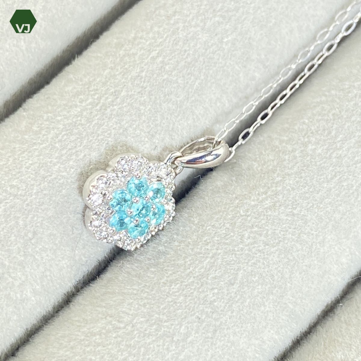 31-35】ピンクサファイア ダイヤ ネックレス S0.77ct D0.3ct