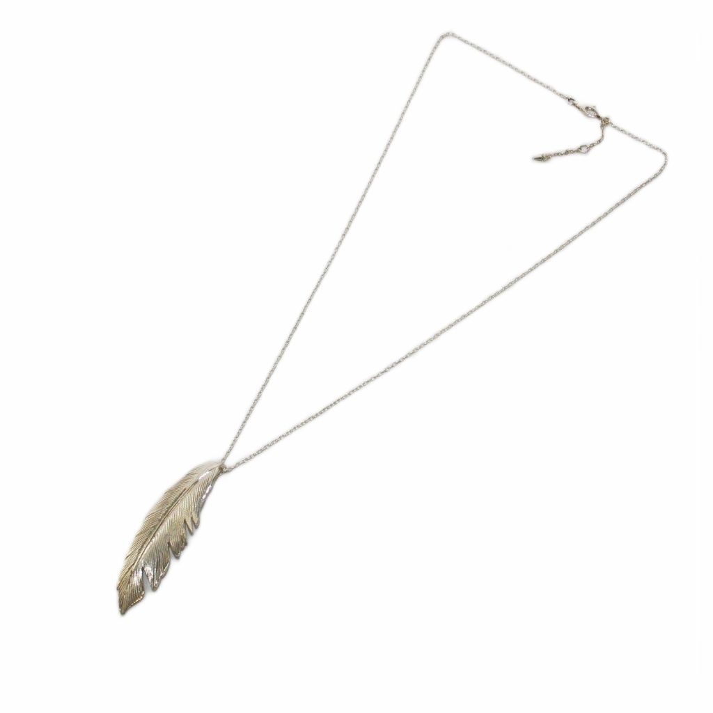 ミューズ ドゥーズィエム クラス MUSE de Deuxieme Classe 25SS MANON JEWELRY feather pendant フェザーネックレス ペンダント 925 シルバー KH