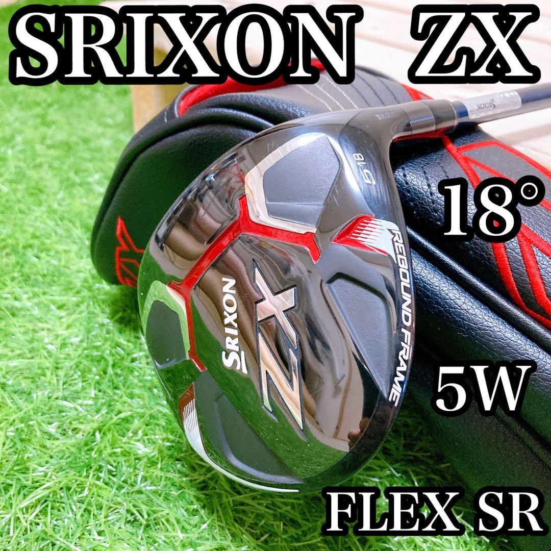 スリクソン　ZX 5W 18 フェアウェイウッド　FLEX SR FW
