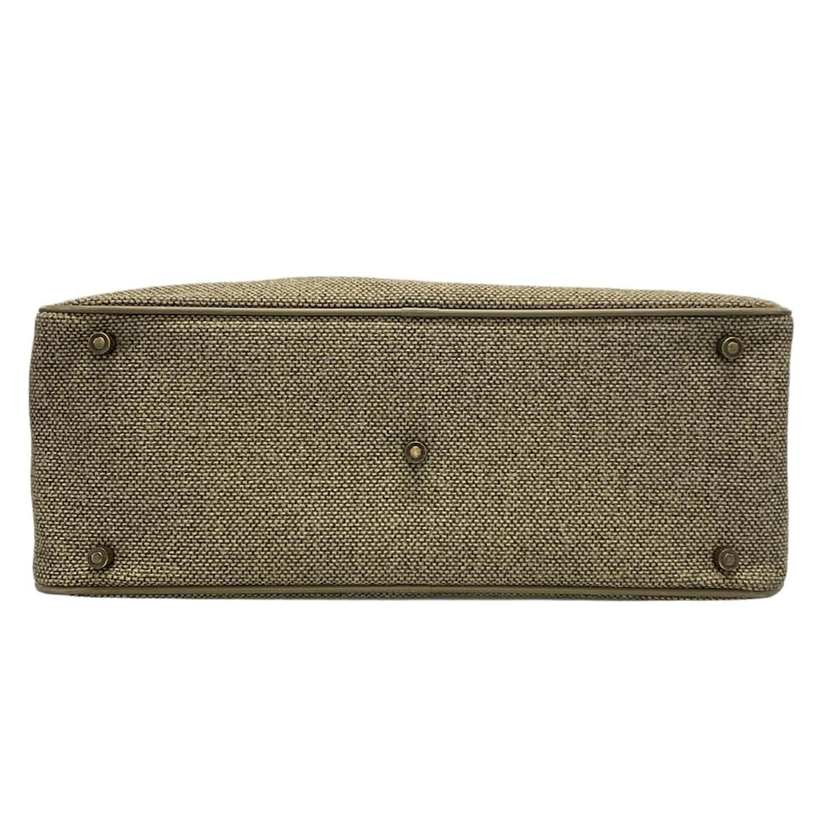 ハートマン ボストンバッグ - ダークブラウン×ベージュ×ブラウン 本体  