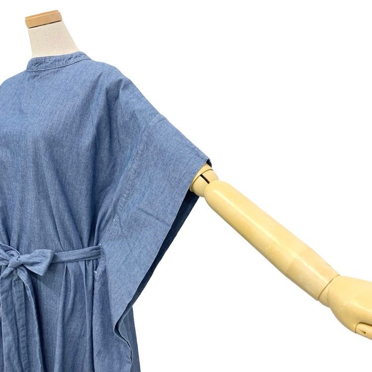 HYKE ハイク CHAMBRAY SUMMER DRESS シャンブレーワンピース