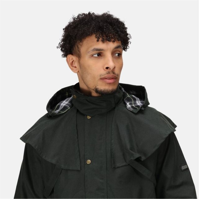 【送料無料】 レガッタ メンズ ジャケット・ブルゾン アウター CrnbrkWaxJkt Sn99 Dark Khaki Regatta(レガッタ)