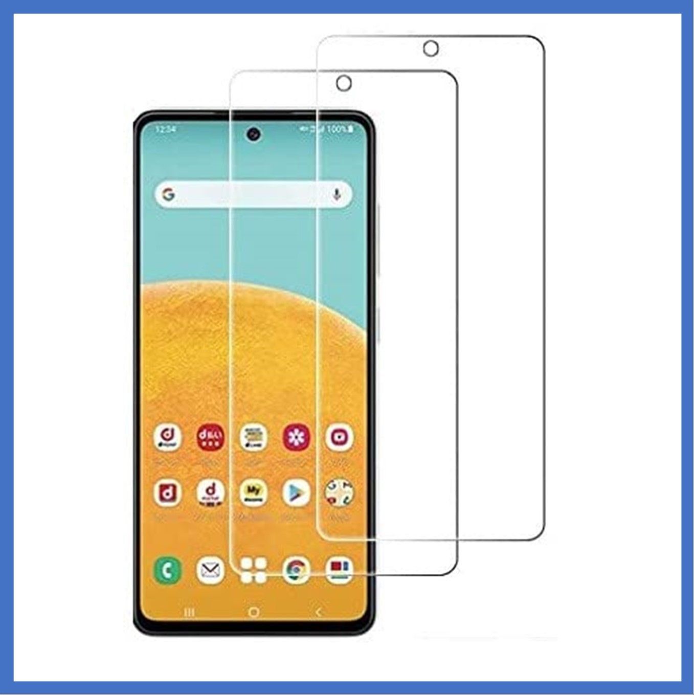 送料無料】 Galaxy a52 5G 【2枚セット】Galaxy a52 5G ガラスフィルム