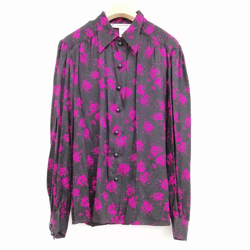 美品 JEAN-LOUIS SCHERRER ジャンルイシェレル ヴィンテージ ブラウス 