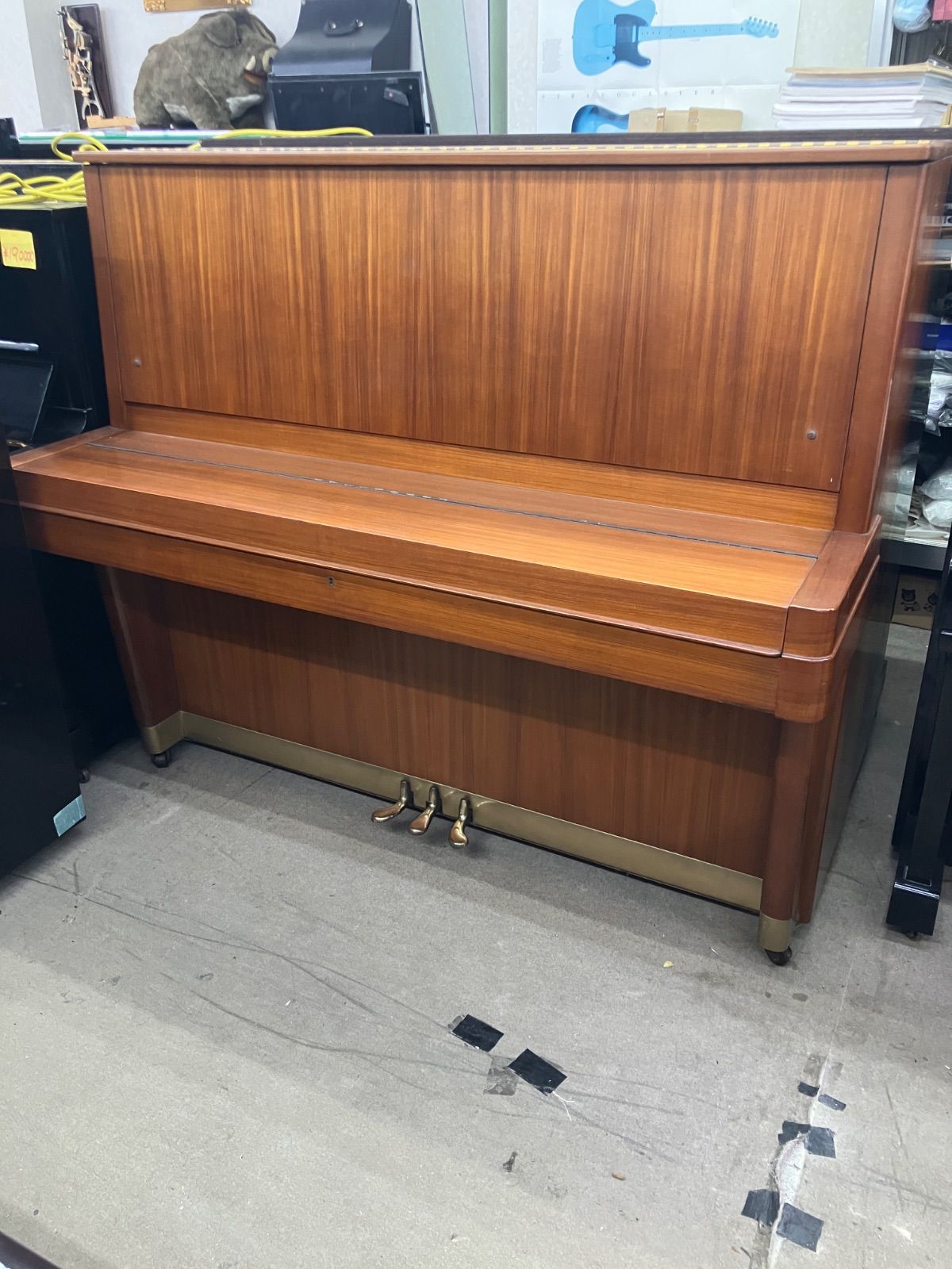 銘器シリーズ ヤマハ最 ピアノ U7総アグラフ アメリカンチーク 艶消し 手入れ済み 保証付き