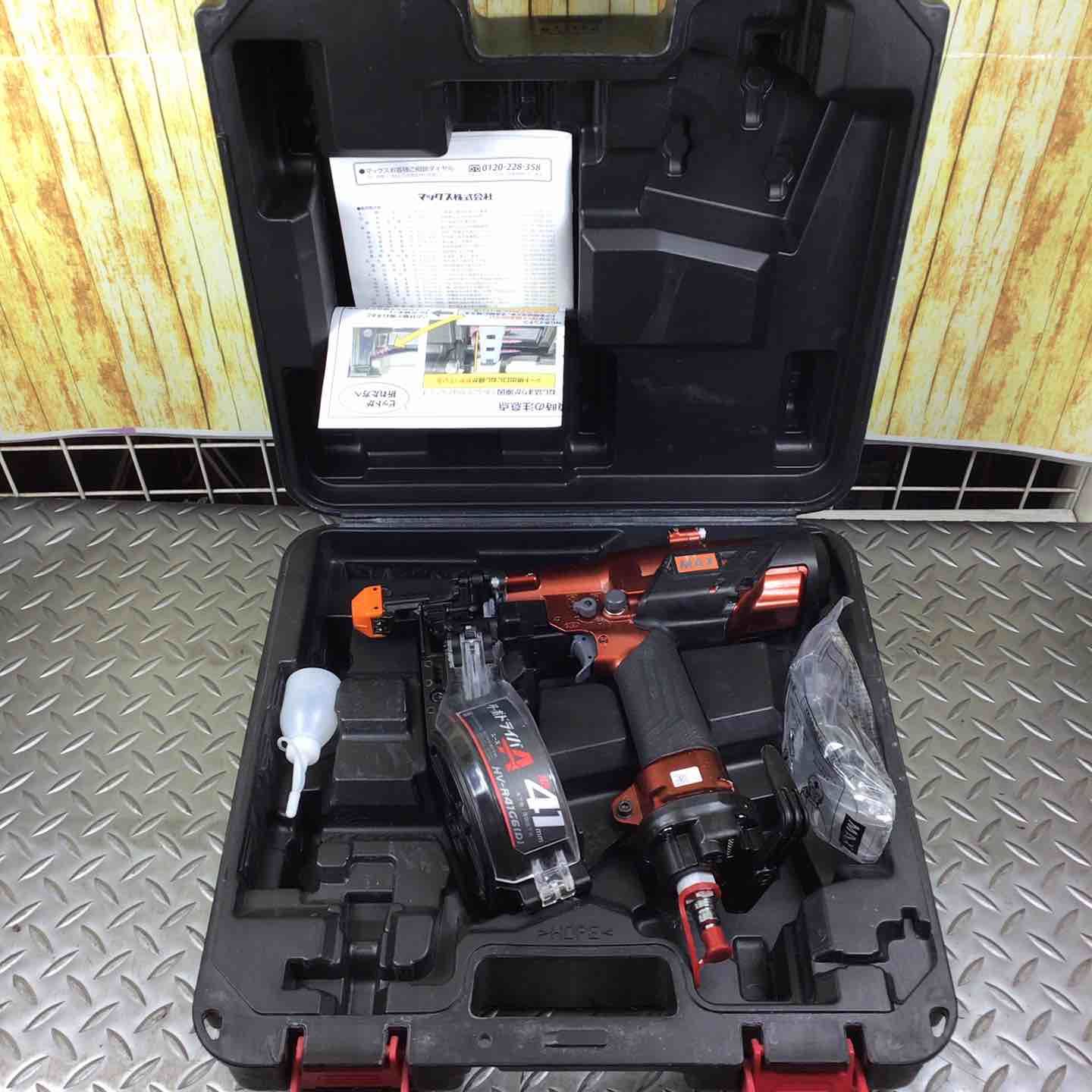 マックス MAX 高圧エアネジ打ち機 HV-R41G6 D -R 川崎店