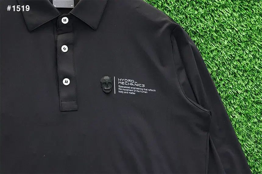 メンズゴルフウェア バッグ スカルロゴ 機能性 Tシャツ スポーツ
