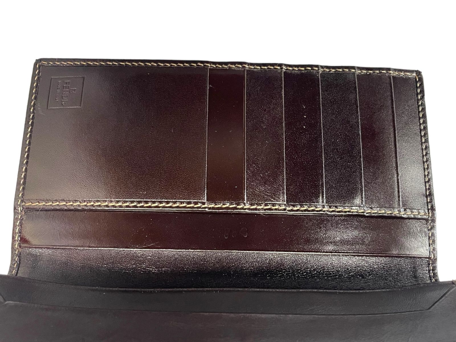 FENDI (フェンディ) 札入れ FFロゴ ヴィンテージ 長財布
