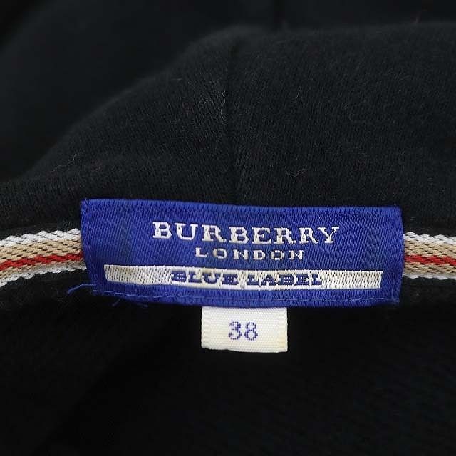 Burberry London Blue label 長袖ジップアップ　パーカー Burberry London Blue label 長袖ジップアップパーカー