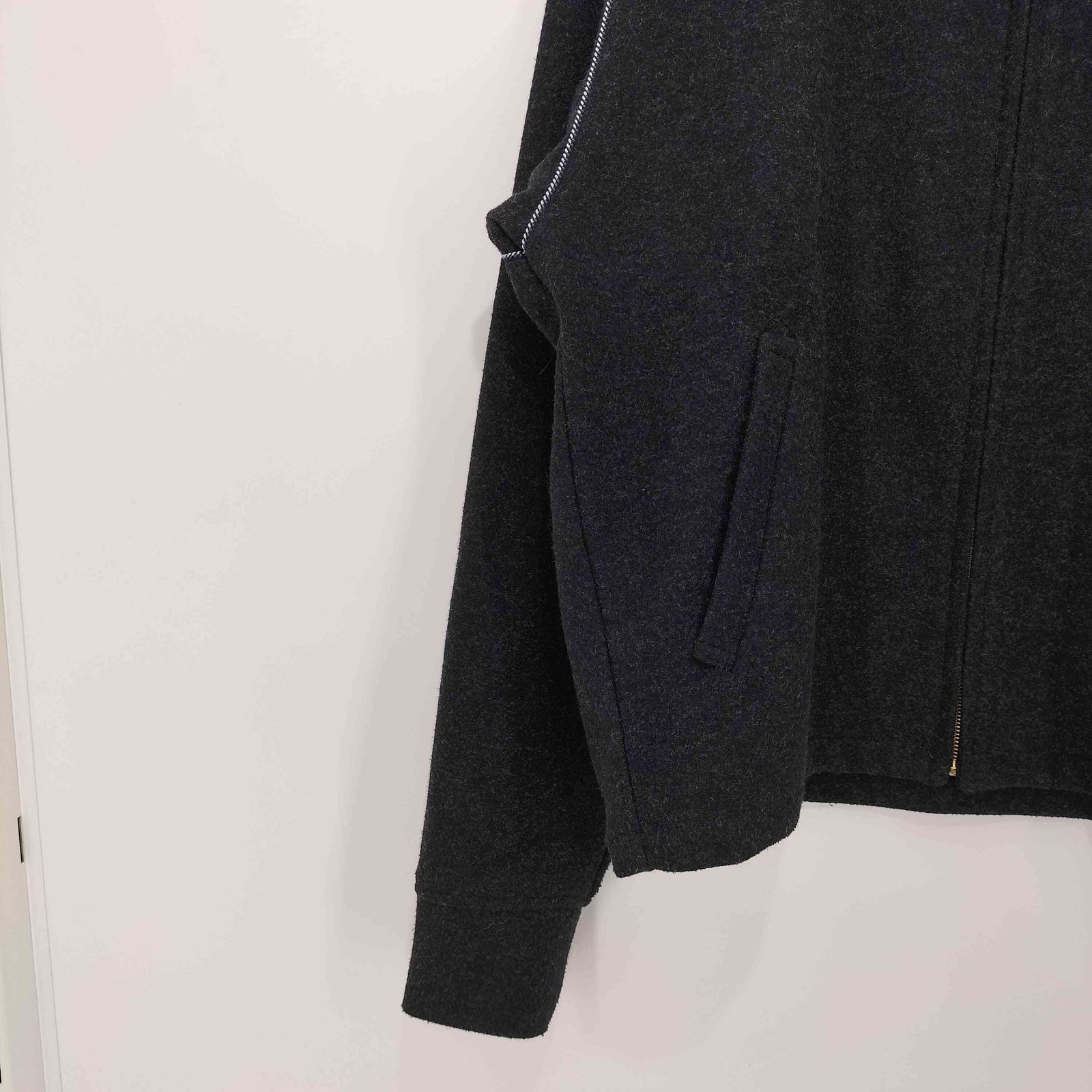 ジャケット・アウター randy 23aw ランディ RANDY 23AW TIME 4ジップハイネックブルゾン メンズ