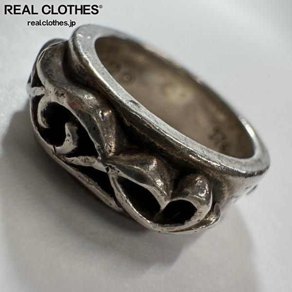 CHROME HEARTS クロムハーツ ダブルナローヴァインバンドリング 21.5号