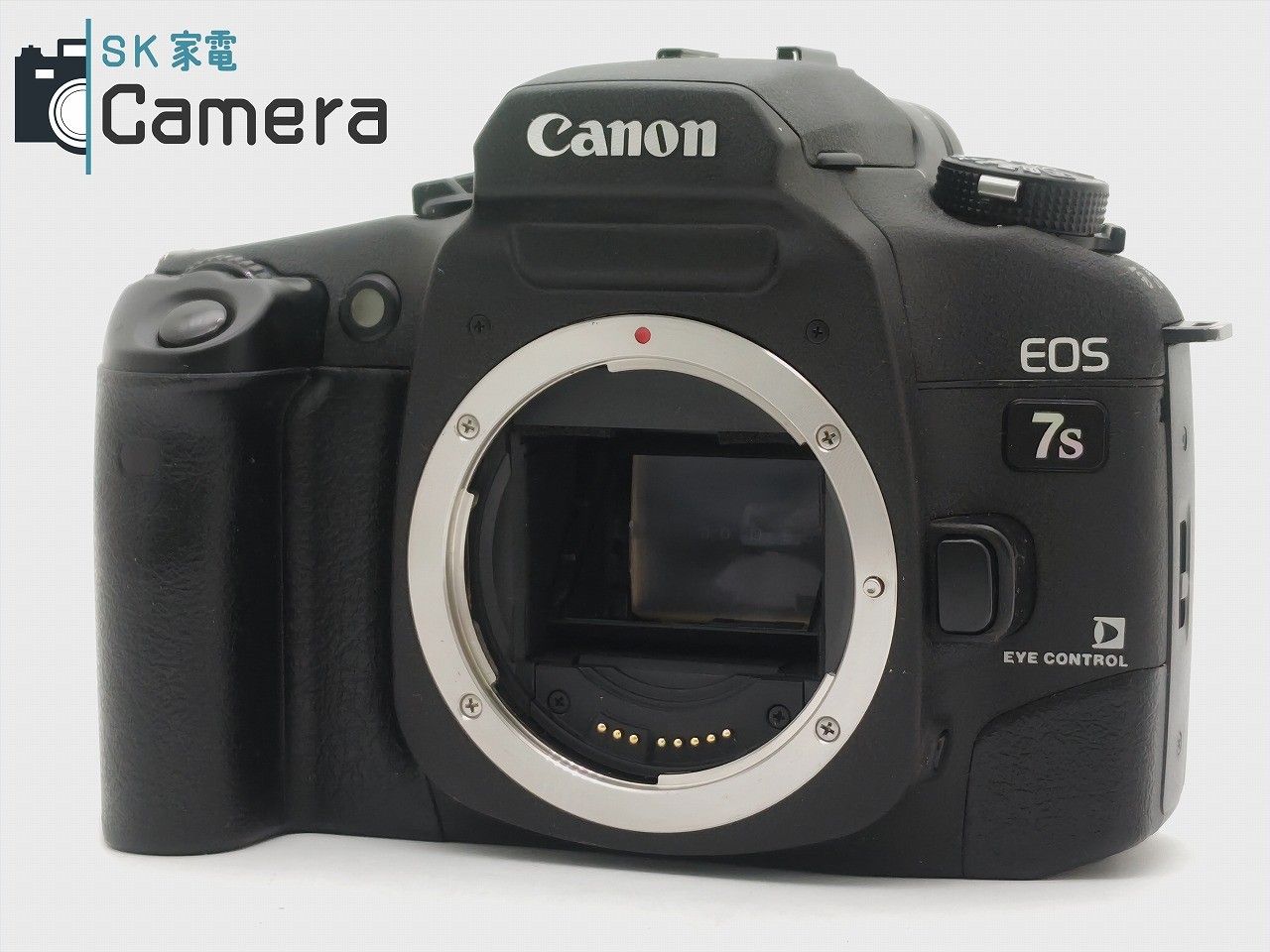 Canon EOS 7ｓ EYE CONTROL キャノン アイコントロール ボディキャップ付 - メルカリ