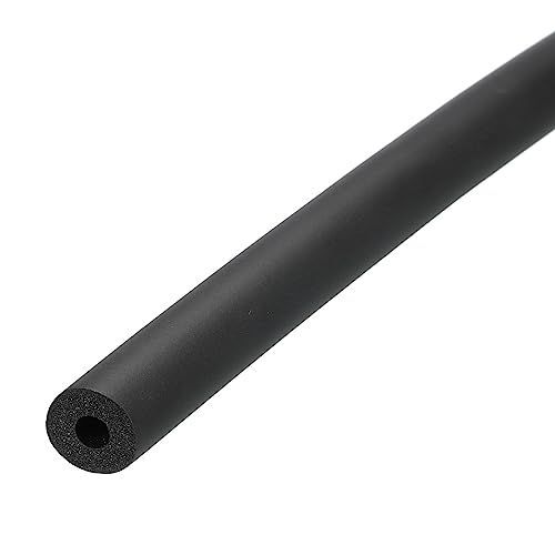 5/16＂ x 3/16＂_ブラック DMiotech 8mm ID x 5mm 厚さ 500mm ブラック フォーム グリップ ラップ チューブ クローズドセル フォーム チューブ ノンスリップ 器具 ツール ハンドル サポート パイプ 断熱