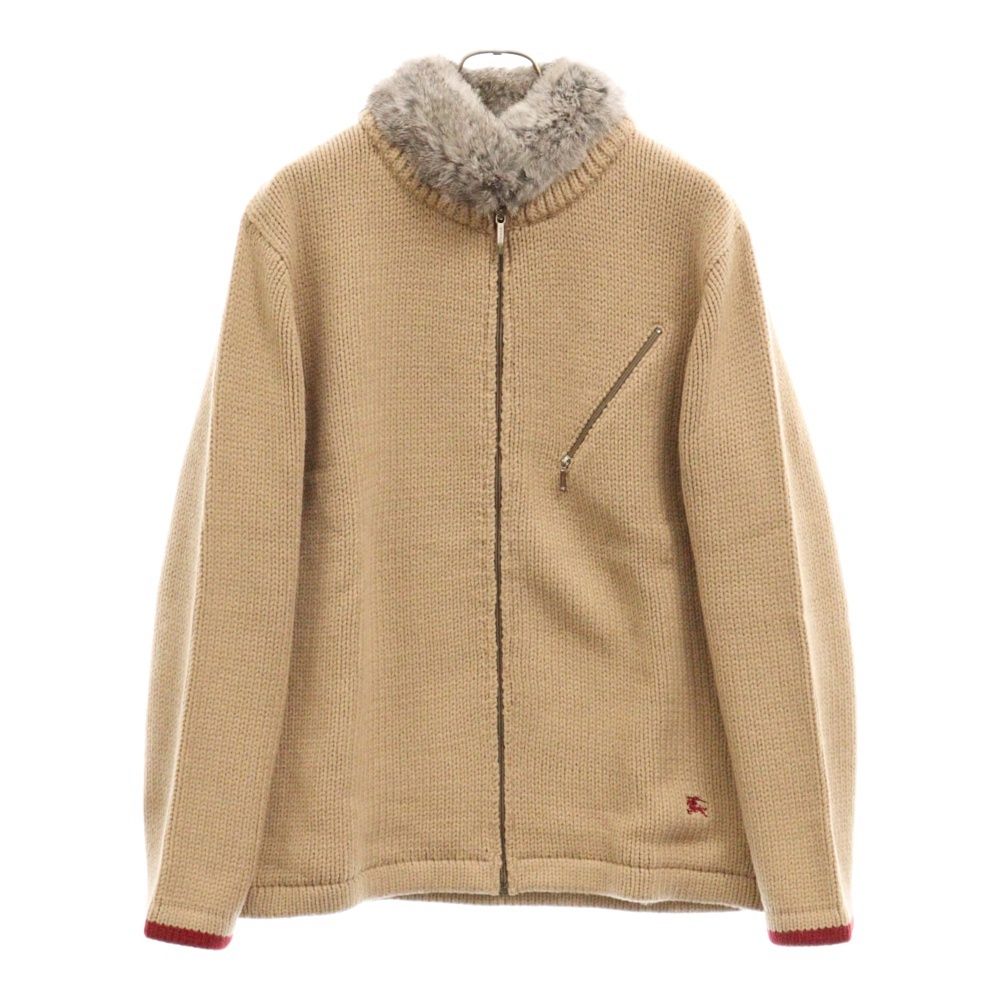 バーバリー BURBERRY ウール ジャケット ベージュ 内側ノバチェック